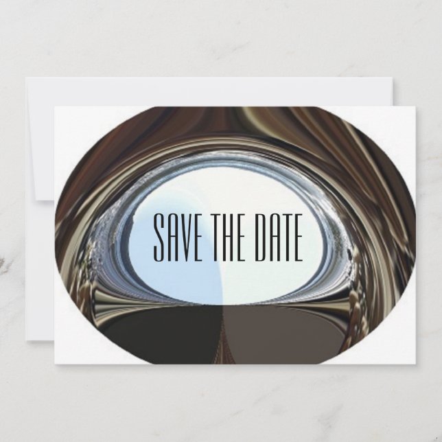 James Bond Save The Date (Front)