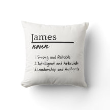 James, Boy Personalised Name Definition 