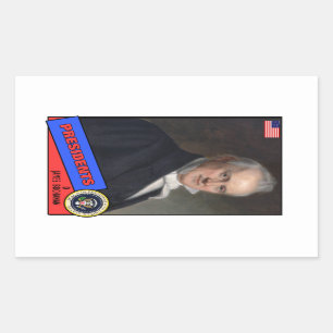 James Buchanan Baseball Card Sticker