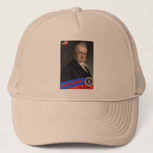 James Buchanan Baseball Card Trucker Hat