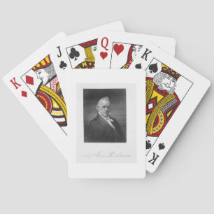 James Buchanan, engraved by Henry Bryan Hall (1800 Playing Cards