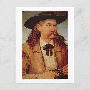 James Butler 'Wild Bill' Hickok (1837-76) 1874 (oi Postcard