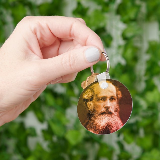 James Clerk Maxwell Keychain (Hand)