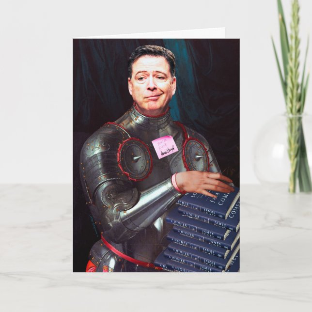 James Comey Chapter and Versus Birthday Card (Front)