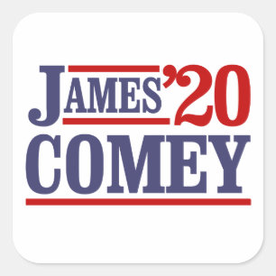 James Comey for President 2020 -  Square Sticker