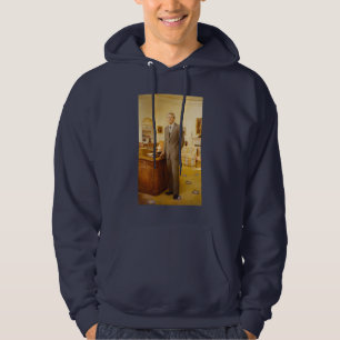 James Earl Carter Painted US President Portrait Hoodie