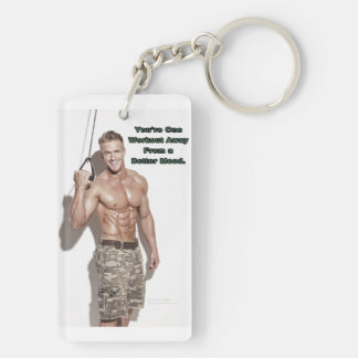 James Ellis Double - Sided Keychain