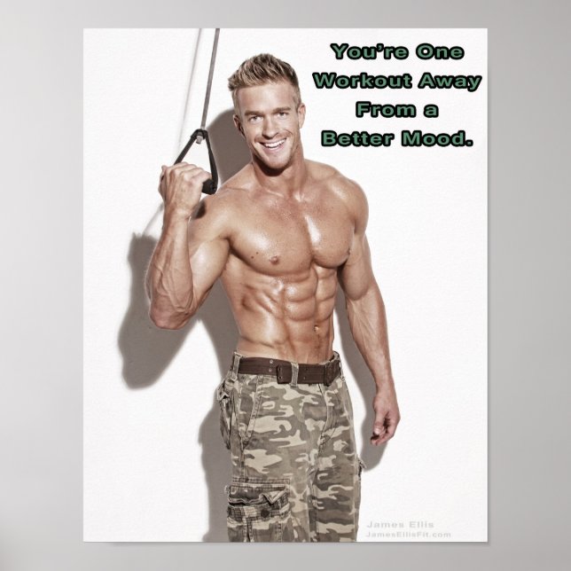 James Ellis - Happy Workout Poster (Front)