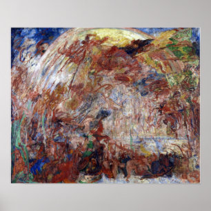 James Ensor Fall of the Rebel Angels Poster