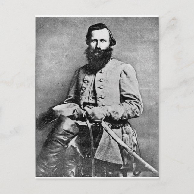 James Ewell Brown Stuart circa 1833-1864 Postcard (Front)