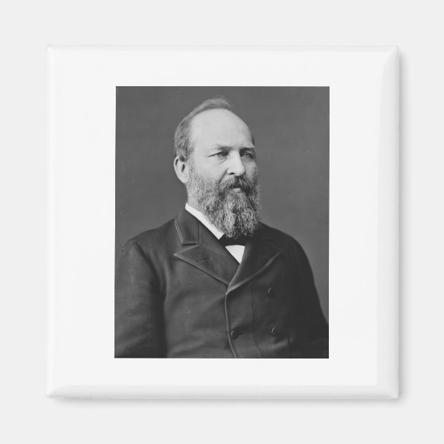 James Garfield 20 Magnet (Front)