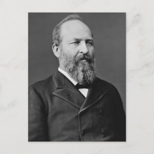James Garfield 20 Postcard