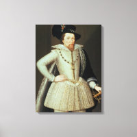 James I, half-length portrait