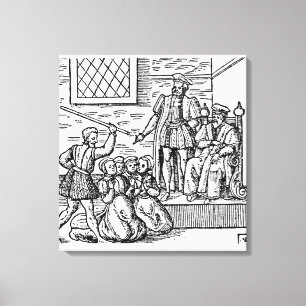 James I  of England and VI of Scotland Canvas Print