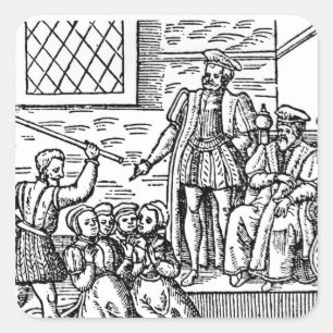 James I  of England and VI of Scotland Square Sticker