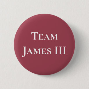 James III, King of Scots 2 Inch Round Button