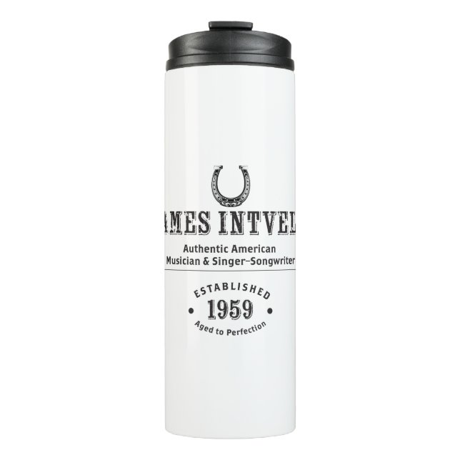 James Intveld Horseshoe Est. 1959 Thermal Tumbler (Front)
