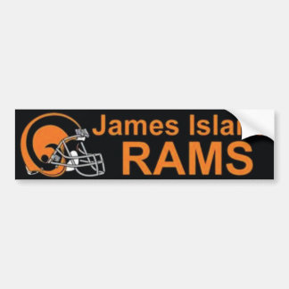 James Island Rams Bumper Sticker