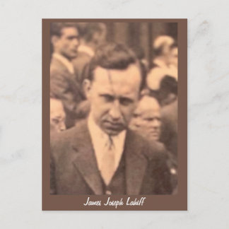 James Joseph Lahiff Genealogy Postcard