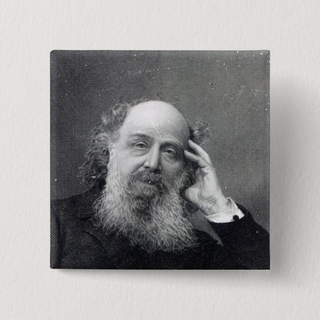 James Joseph Sylvester 2 Inch Square Button (Front)