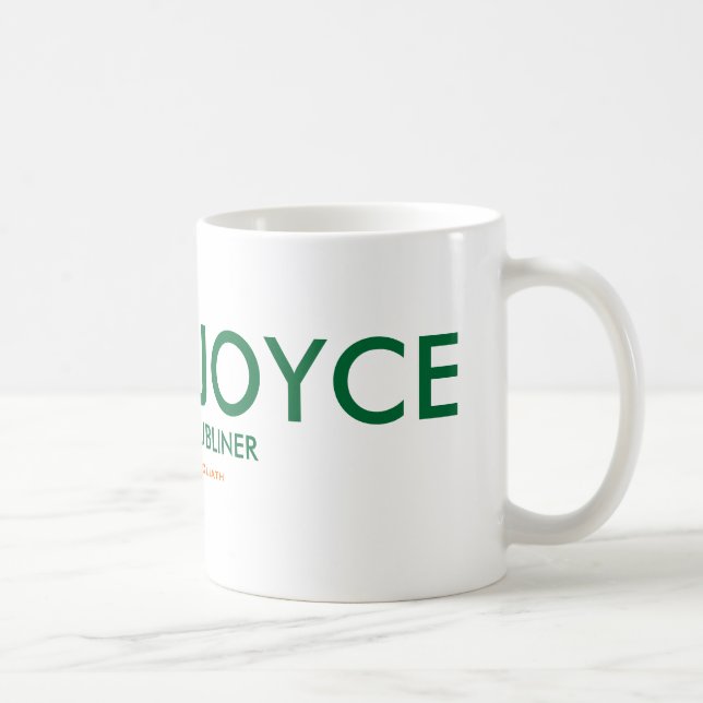James Joyce Dubliner Mug (Right)