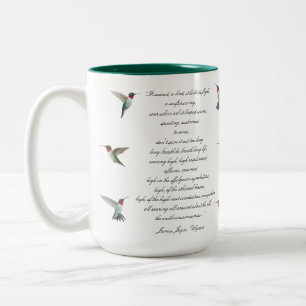 James Joyce Quote Two-Tone Coffee Mug