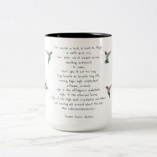 James Joyce Quote Two-Tone Coffee Mug