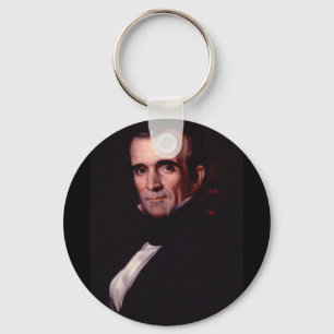 James K. Polk 11th US President Keychain