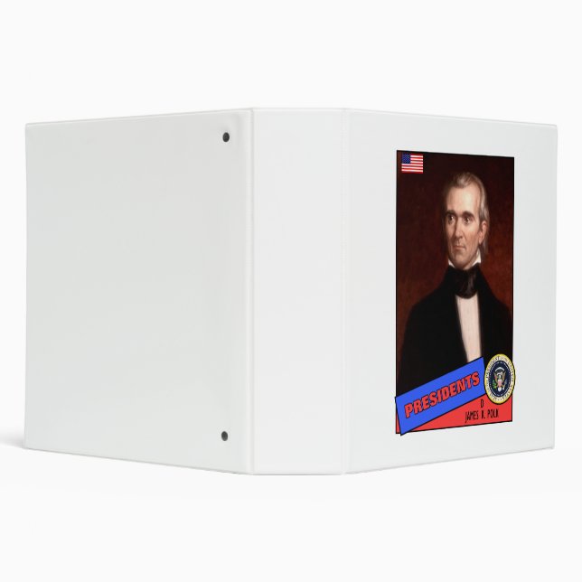James K. Polk Baseball Card Binder (Background)