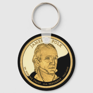 JAMES K. POLK KEYCHAIN