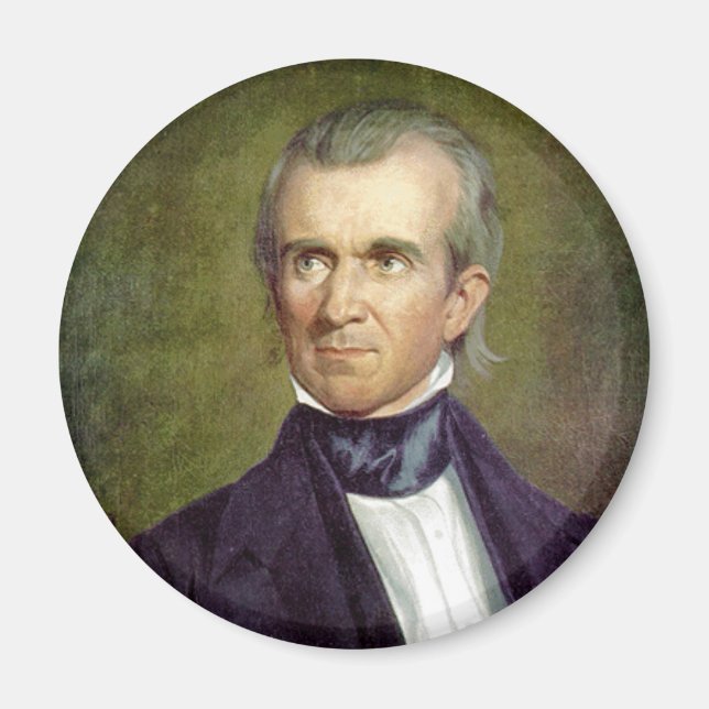 James K Polk Magnet (Devant)