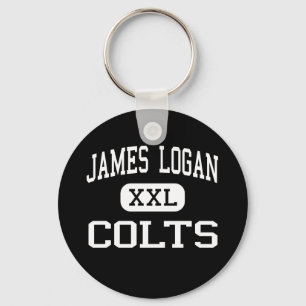 James Logan - Colts - High - Union City California Keychain