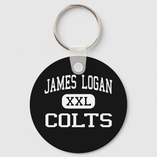 James Logan - Colts - High - Union City California Keychain (Front)