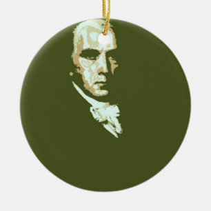 James Madison 4 Ceramic Ornament