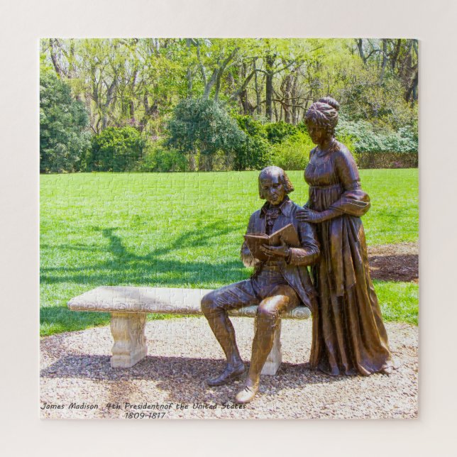 James Madison 4th President of America. Jigsaw Puzzle (Vertical)