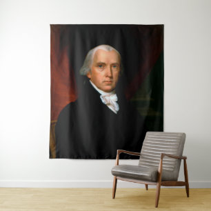 James Madison 4th President of the United States Tapestry