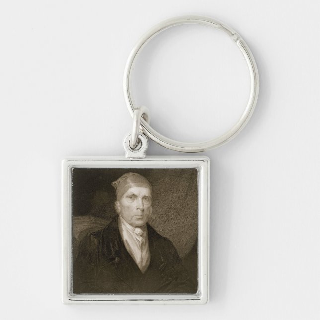 James Madison aged 82, engraved by Thomas B. Welch Keychain (Front)