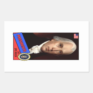 James Madison Baseball Card Sticker