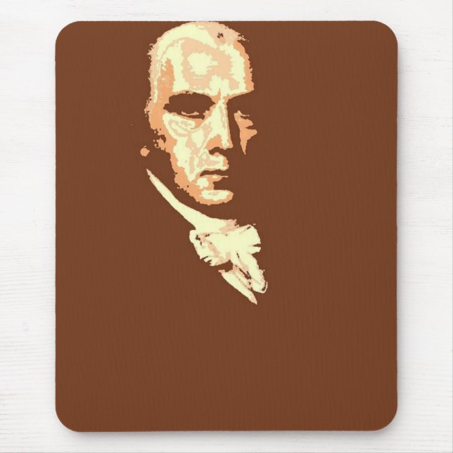 James Madison Mouse Pad (Front)