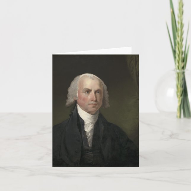 James Madison – Politician Card (Front)