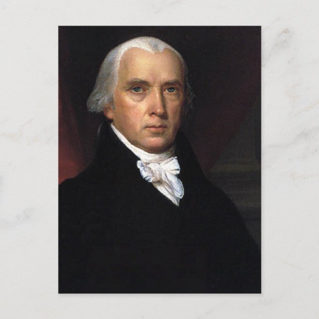 James Madison Postcard (Front)