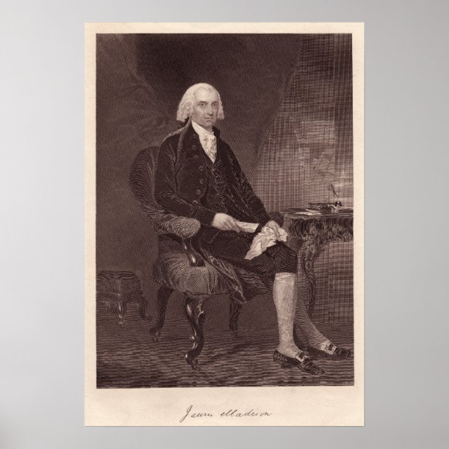 James Madison Poster (Front)