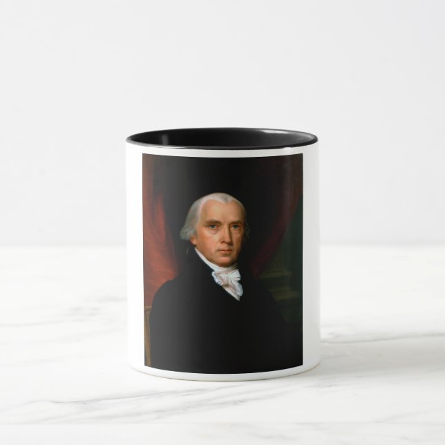 James Madison the 4th President: Colonial America Mug (Center)