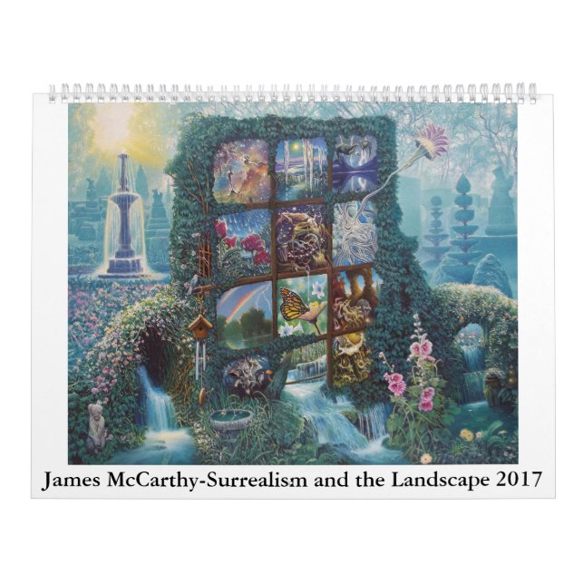James McCarthy-Surrealism and the Landscape 2017 Calendar (Cover)