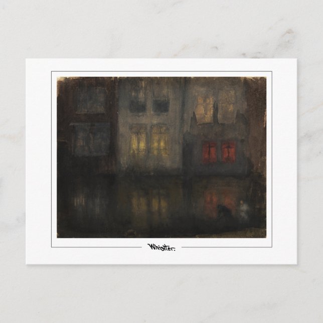 James McNeill Whistler #23-2 - Fine Art Postcard (Front)