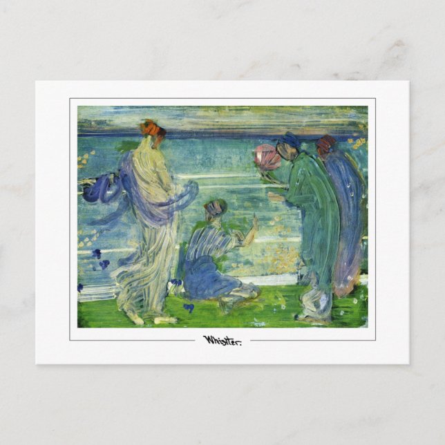 James McNeill Whistler #409 - Carte postale Art (Devant)