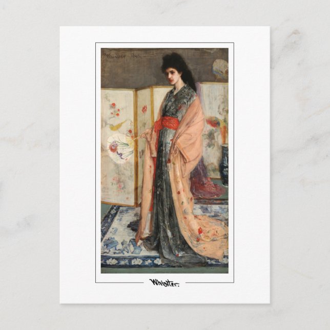 James McNeill Whistler #5-2 - Fine Art Postcard (Front)