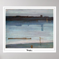 James McNeill Whistler Poster d'art Zedign #2