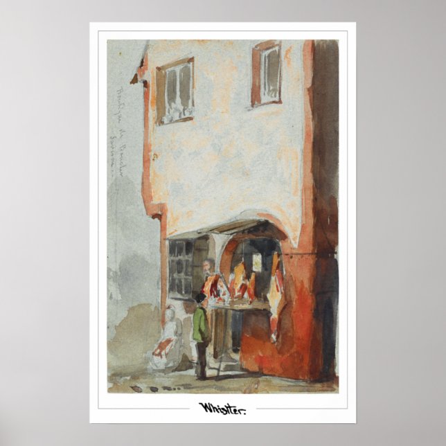 James McNeill Whistler Poster d'art Zedign #4-2 (Devant)