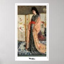 James McNeill Whistler Poster d'art Zedign #5-2